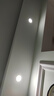 FSL佛山照明LED筒灯天花灯5W铝材款白玉银边开孔75-85mm白光6500K 实拍图