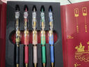 晨光（M&G）文具K35故宫金榜题名黑色0.5mm中性笔 学生按动子弹头签字笔 5支/盒AGPK35X4A考试礼盒考试 实拍图