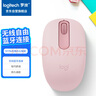 罗技（Logitech）M196 无线蓝牙鼠标 办公鼠标 笔记本商务办公家用 小巧便携 对称手型 玫瑰粉 实拍图