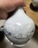 傲世景德镇陶瓷器小花瓶新中式工艺品客厅摆件酒柜办公室博古架装饰品 溪山访友赏瓶（配木质旋转底座） 实拍图