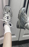 NEW BALANCE NB530官方老爹鞋男鞋女鞋情侣复古秋冬透气百搭运动休闲鞋 米白/金属银MR530KA 建议拍小半码 45 (脚长29cm尺码详询客服) 实拍图
