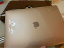 NACCITYNACCITY苹果MacBook Air保护壳15寸m2笔记本mac pro电脑套m2壳16英寸14 Pro13.3A2159/1989/1706透黑 实拍图