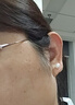 胖东来【七夕节礼物】999纯银珍珠耳钉女感大珍珠耳饰女法式珍珠耳环202 999银针珍珠款8MM(两只价) 实拍图