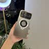 路杰森适用苹果17ProMax手机壳磁吸壳iPhone16promax散热镜头全包15防摔支架Air大视窗13p高级ip14男女12 【钛原灰】Magsafe磁吸-自带镜头膜-不沾指纹 苹果16 Pr 实拍图