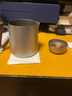 TILIVING(钛立维)纯钛旅行茶具套装便携式功夫茶杯快客杯四件套泡茶壶具 纯钛旅行茶具4件套 实拍图