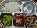 COOKSS饭盒304不锈钢餐盒上班族小学生保温饭盒可微波炉5分格餐盘 实拍图