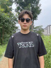 蔡司（ZEISS）翻盖磁吸眼镜男款超轻纯钛近视套镜三合一驾驶墨镜偏光夹片可上翻 无度数【防蓝光镜片】 【可单手翻】6988黑银框+送2磁吸镜片 实拍图