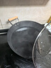 苏泊尔（SUPOR）有钛铁不粘铁锅无涂层炒锅 免开锅精铁炒菜锅 电磁炉燃气灶通用 免开锅不用养 有副手 36cm 实拍图