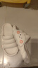 IQGD 拖鞋女踩屎感凉拖室外居家时尚加厚软底 冰淇淋-奶白 40-41  实拍图