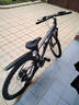 JEEP吉普山地车自行车双碟刹变速减震镁合金成人通勤越野山地车-MX100 薄墨灰【轻量高颜值镁合金车架】 26寸（适合身高145-160CM） 24速-日常通勤【加粗减震前叉】 实拍图