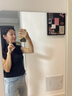 小匠材亚克力软镜子贴墙自粘穿衣镜全身家用粘贴试衣镜宿舍镜子40*150 实拍图
