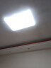 顾家同款现代简约大气客厅灯卧室餐厅长方形大厅led室内吸顶灯具 长方形90*60cm三色变光96w 实拍图