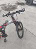 飛鸽（FG FLYING PIGEON） 折叠山地自行车成人男女学生青少年变速便携轻便双减震山地车 黑红24寸福条轮 指拨变速+大礼包 21速高配（0-2公里代步） 实拍图