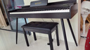 贝琪（Betsy）电钢琴重锤88键成人家用初学者专业考级家用书桌立式翻盖电子钢琴 B367重锤键-木纹黑 高配(琴+学琴礼包+双人琴凳） 实拍图