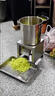 亿坤宏碎菜机养殖 鸡鸭鹅喂鸡打青饲料家用粉碎机电动铡草机 【整装发货】下单送4把备用刀片 不锈钢桶式碎草机1400w+铜芯电机 实拍图
