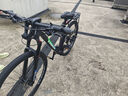 千里达（TRINX） X7铝合金山地车自行车禧玛诺22速线控气叉油刹成人男女单车 X7PRO哑灰蓝绿 -筒轴 29*15英寸 实拍图