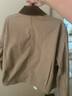 优衣库女装休闲拉链短茄克/外套巴恩风翻领时尚夹克 新款479208 32 深米色 3XL /170/108C 实拍图