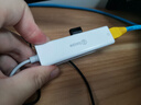 毕亚兹 USB转网口分线器拓展RJ45网线接口HUB转换器 笔记本电脑台式机以太网口 Win8/10转接头 实拍图