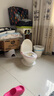 babycare马桶坐便器蹲便器儿童马桶仿真马桶坐便圈2-6岁宝宝便盆维尔粉 实拍图