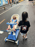 playkids普洛可婴儿推车遛娃遛神器溜娃童车可坐可躺双向推行 [Vinng品牌]Q7米奇蓝 实拍图