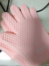星宇硅胶防烫手套2只均码厨房微波炉烤箱加厚耐高温隔热烘焙防护手套 实拍图