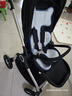 朗纳铂（land leopard）老虎Pro婴儿推车婴儿车轻便折叠双向超大轮避震儿童BB伞车 星空黑【银】 实拍图