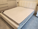 巴邦克床皮艺轻奢双人床1.8米2米现代简约婚床软包1.5米奶油风主卧大床 【奶油白床】+22CM乳胶弹簧床垫 1800mm*2000mm 实拍图