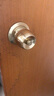 梅花（BLOSSOM）球形锁铜球锁 室内木门锁房门锁铜芯通用款门锁5831铜 实拍图
