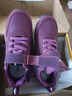 足力健艾爸爸足力健老人鞋女秋冬季加宽妈妈鞋爸爸鞋透气防滑软底中老年人 升级款A1666紫色（送袜子） 39 (245mm) 实拍图