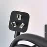 毕亚兹国标两插八字尾连接线双孔 适用Apple TV/P4/5/Mac Mini/打印机/数码相机/音响电源线1米 实拍图