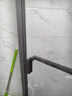 九牧（JOMOO）【定制】极窄小户型钻石移门整体淋浴房一体式淋浴隔断玻璃门E13 枪灰光玻800*1000*2000 实拍图