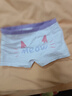 浪莎女童内裤儿童4条装棉质抑菌平角裤小中大童学生女孩公主范短裤衩 小猫物语 4条 130 建议体重34-42斤 实拍图
