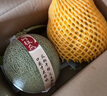 京鲜生 玫珑网纹瓜 净重4-5斤 2粒 中秋礼品源头直发包邮 实拍图