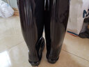 回力男士高中筒雨鞋成人雨靴胶鞋套鞋防水鞋水靴XHL38-B 黑色高筒 44  实拍图