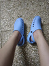 品之德 手术鞋实验室洞洞鞋轻便防滑工作拖鞋 包头护趾透气防臭 白色 37-38  实拍图