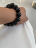 石传百世天然黑曜石手串招财貔貅手链男款本命年送男友送老公生日礼物 实拍图