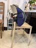 塑料椅子家用加厚北欧餐厅靠背椅餐桌商用餐椅现代简约舒适凳子 加厚款卡其色 1把装 实拍图
