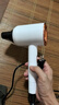 小有米品吹风机家用静音负离子大功率不伤发学生宿舍便携吹风筒理发店专用大风力高速干降噪护发电吹风 白色1000w礼盒装 水润负离子 实拍图