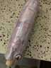 金杆单骨彩胶复古风伞两用小清新涂层晴雨伞大号遮阳伞防晒 内花（粉金蝴蝶） 16骨 实拍图