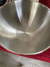 苏德乐316食品级不锈钢和面盆洗菜打蛋盆家用厨房凉拌沙拉料理盆直边盆 28cm单件装 实拍图