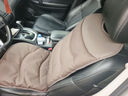 RATHBONE羽绒新款冬季纯色汽车坐垫四季通用半包加厚保暖本田crv座套单垫 实拍图
