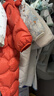 巴拉巴拉童装婴儿连体衣轻薄羽绒服宝宝衣服2025冬装抱衣爬服男童女童萌趣 红色糖葫芦-白鸭绒 80 cm-充绒量41g 实拍图