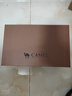 骆驼（CAMEL）男士商务两穿头层牛皮沙滩凉拖鞋 G13M211017 深棕 44 实拍图