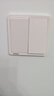 西门子（SIEMENS）开关插座面板 厨卫电器墙壁86型插座 致典系列雅白色 16A三孔 插座 带开关（仅控插座） 实拍图