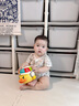 恩贝家族0-1岁婴儿儿童早教玩具手拍鼓不倒翁可啃咬拍拍鼓宝宝生日礼物 实拍图