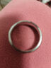 XUPING旭平首饰气质时尚素圈戒指情侣小众ins风日常通勤简约送女朋友礼物 戒指【8码-面宽6mm】 实拍图