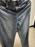 森马（Semir）森柔牛仔牛仔裤女凉感阔腿裤25夏显腿长裤子109325124006 实拍图