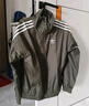 adidas情侣款复古风梭织立领夹克外套男女秋季阿迪达斯官方三叶草   岩层橄榄绿   L 实拍图