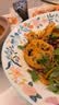 京东京造 美式汤碗 泡面饭碗陶瓷沙拉大号酸菜鱼碗 清新田园 大碗12英寸*1 实拍图