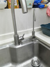 希库 桶装水抽水器上水器吸水器管线机开水机咖啡机制冰机抽水自吸泵 P16(中泵+S07精铸不锈钢龙头) 实拍图